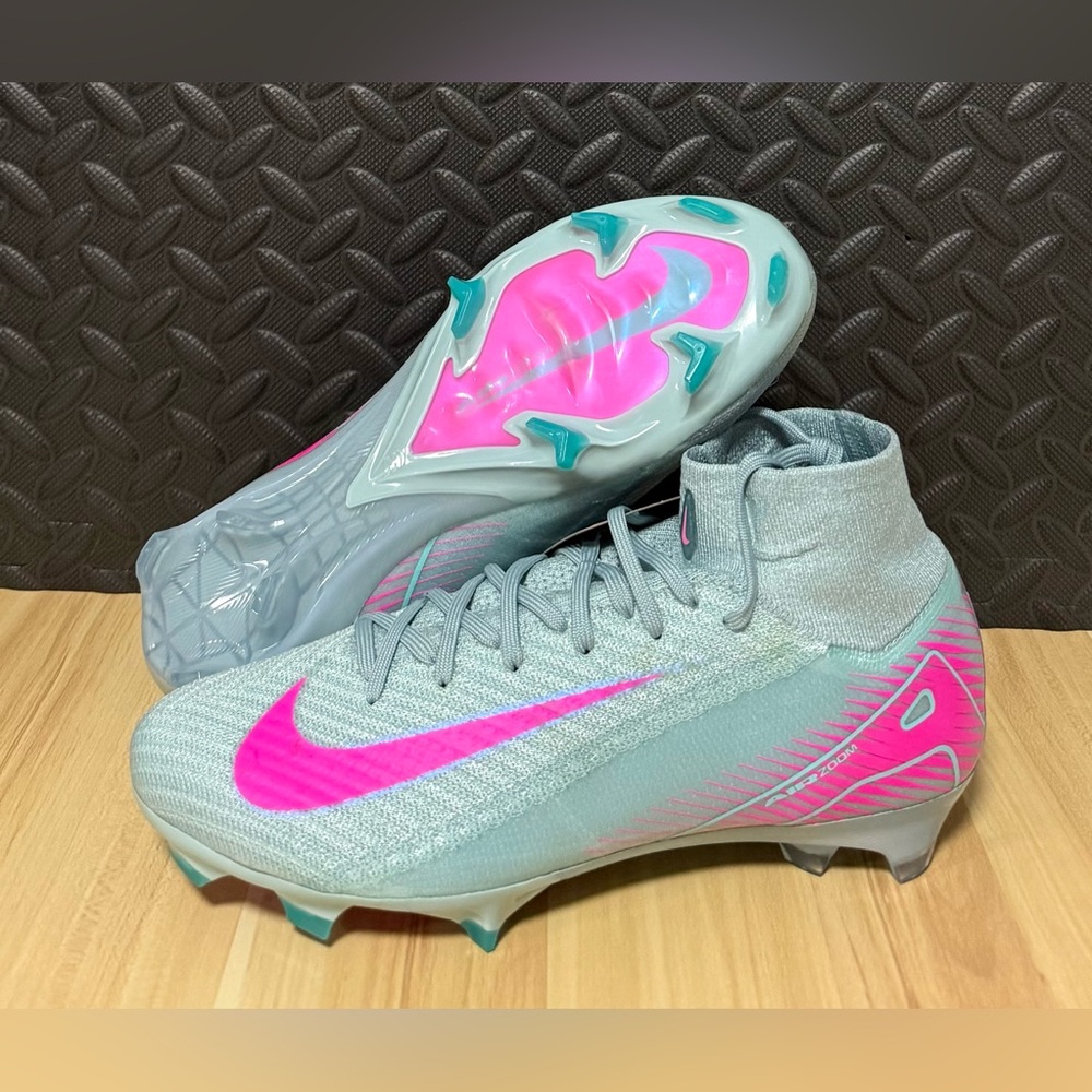 Nike Zoom‎ Mercurial Superfly 10 Elite FG Prism Pack FQ1454-301 Mens Size 8.5